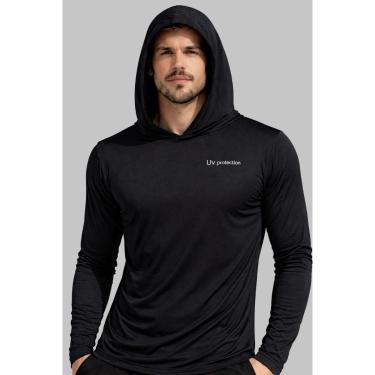 Imagem de Camisa Uv Proteção Solar Masculina Com Capuz Manga Longa-Masculino
