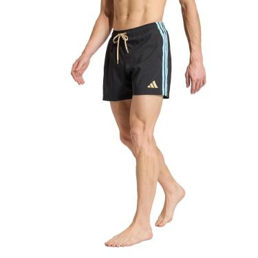 Imagem de Shorts Adidas  de natação Três Listras 5 polegadas-Masculino