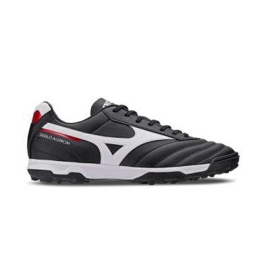 Imagem de Chuteira Society Mizuno Morelia Classic Alta Durabilidade, Preto, 41