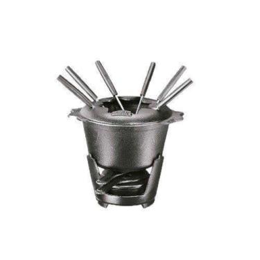 Imagem de Fondue De Ferro Fundido Com 6 Espetos 1,2 Litros - Panela Mineira