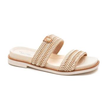 Imagem de Chinelo Modare Rasteira Ultra Conforto Feminino, Creme, 35