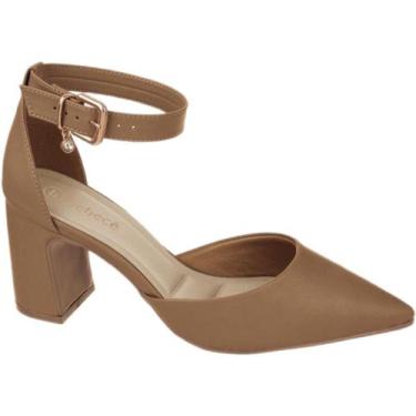 Imagem de Sandália Bebecê T7021-197 Bico Fino Feminino, 38, Mocha