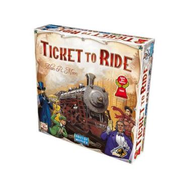 Imagem de Jogo De Tabuleiro Board Game Ferroviário Ticket to Ride - Galapagos