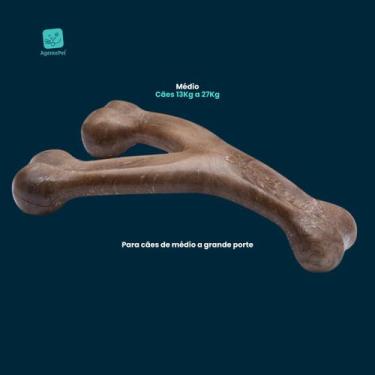 Imagem de Mordedor Resistente Benebone para Cães Destruidores, Médio