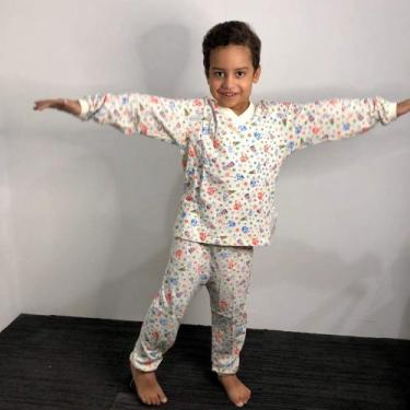 Imagem de Pijama manga longa 100% algodão - Bigi