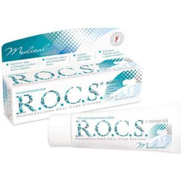 Imagem de Creme dental R.O.C.S Medical Minerals Gel Remineralizante 45mL - R.O.C