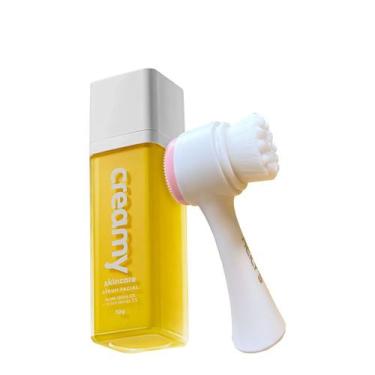 Imagem de Kit Creamy Skincare Ácido Lático e Escova de Limpeza Facial 2 em 1 (2 