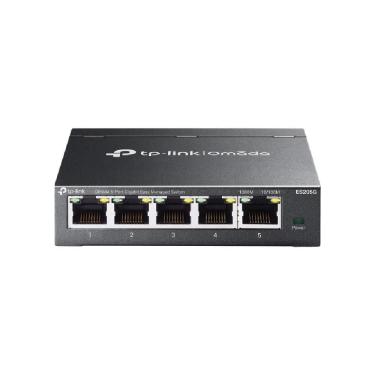 Imagem de Switch Gerenciável Gigabit 5 Portas ES205G com Poe Agile Compatível Omada SDN TP-Link
