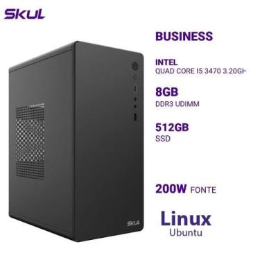 Imagem de Computador B500 Quad Core I5 3470 3.20Ghz Mem 8Gb Ddr3 Ssd 512Gb Fonte