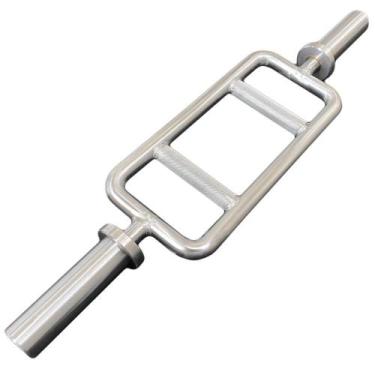 Imagem de Barra H Romana Olímpica - Hard Chrome - D1FITNESS