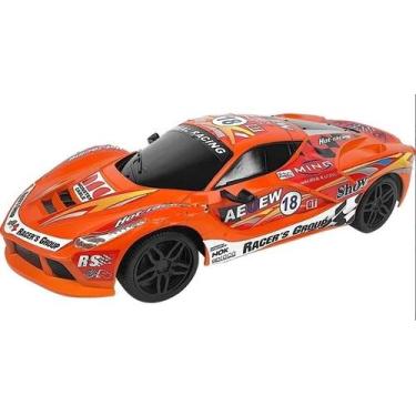 Imagem de Carro de Controle Remoto Esportivo Phantom Laranja- Wellmix
