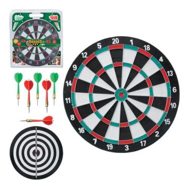 Imagem de Jogo De Dardo Dupla Face 30cm Art Brink 3719