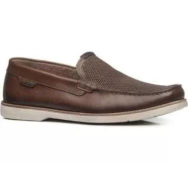 Imagem de Sapato Mocassim Pegada Masculino - Pinhão, 39, Marrom