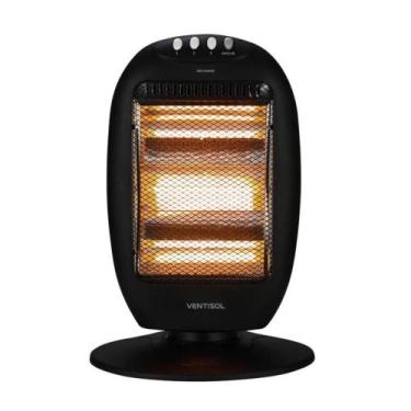 Imagem de Aquecedor Halógeno Oscilante 1200W AH021-01 VENTISOL, 110V
