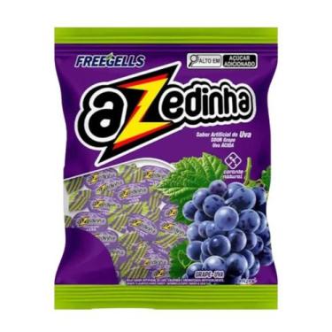 Imagem de Bala freegells azedinha uva 475 gr