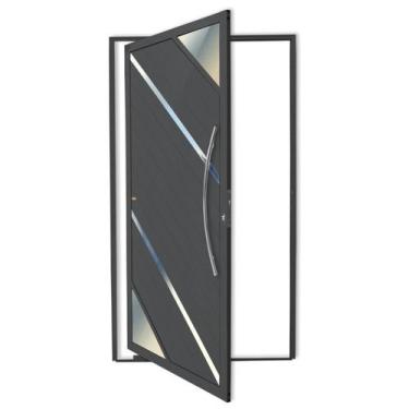 Imagem de Porta Pivotante Lambril Oasis com Puxador Super 210cm x 100cm Brimak A
