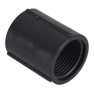 Imagem de Luva Eletroduto Pvc Preto de 1" com Rosca - Eletromax - NoBrand