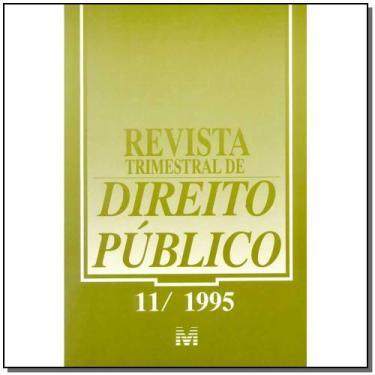 Imagem de Revista trimestral de direito publico ed. 11 - MALHEIROS EDITORES, 3