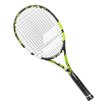 Imagem de Raquete De Tênis Babolat Boost Aero Cinza Chumbo e Verde Limão, L2