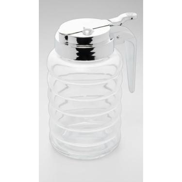 Imagem de Açucareiro Meleira Vidro 280ml C/ Tampa Metal - Congratulations Store