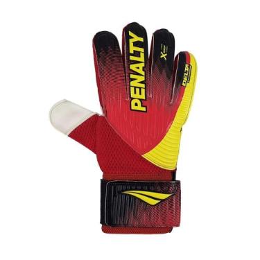 Imagem de Luva de Goleiro Penalty Delta Trainning XXIII Campo Adulto, 10/g, Verm