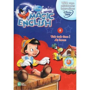 Imagem de Dvd Disney Magic English - As Horas - Volume 08 - Abril