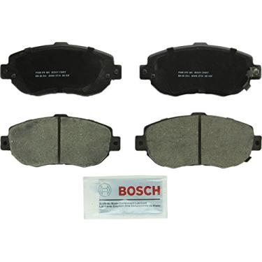 Imagem de Conjunto de pastilhas de freio de disco de cer mica premium Bosch BC619 QuietCast para Lexus: 1993-2005 GS300, 1998-2000 GS400, 2001-2005 GS430, 2001-2005 IS300, 2002-2010 SC430; Toyota: 1993-1998 Supra; dianteiro