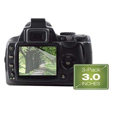 Imagem de Monoprice Protetor de tela para câmera digital, pacote com 3, 0 polegadas