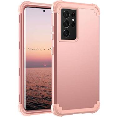 Imagem de Capa protetora resistente resistente à prova de choque para Samsung Galaxy S21 Plus Note 20 Ultra S20 FE S22 5G, ouro rosa, para S10E