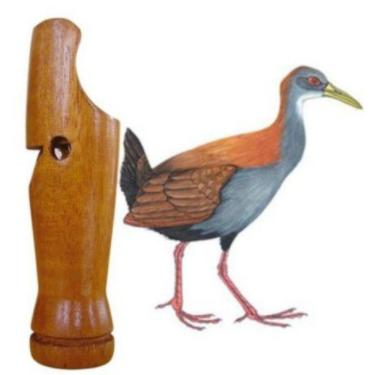 Imagem de Apito Pio De Madeira Saracura 35 Apito Profissional