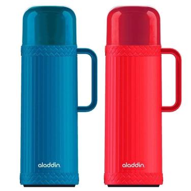 Imagem de Garrafa Térmica Aladdin Pampa 1 Litro 2059 Rolha (Cores Sortidas)