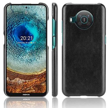 Imagem de For Nokia X10 / X20 Shockproof Litchi Texture PC + PU Case