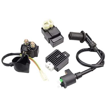 Imagem de Goofit — Regulador de tensão de relé solenoide CDI para GY6 50cc 125cc 150cc ATV Scooter Moped