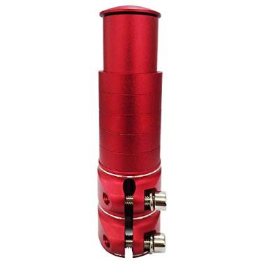 Imagem de Tingpai Extensor de haste de garfo pa bicicleta em liga de alumínio Extensão de haste de bicicleta pa ciclismo Adaptador de haste de guiador pa bicicleta Extensor de pescoço pa bicicleta