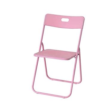 Imagem de - Cadeira de jantar Cadeira de escritório rosa Cadeira de mesa de plástico com encosto para computador Cadeira de reunião The New