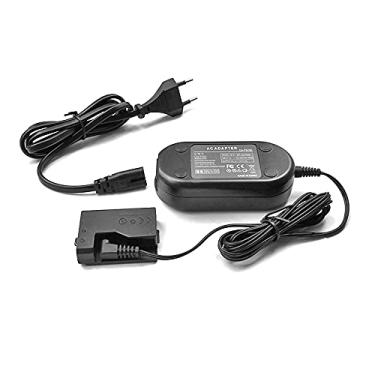 Imagem de Genérico Adaptador de Alimentação AC Compatível com ACK-E10 para Canon EOS Rebel T3, T5, T6, T7, T7+, 1100D, 1200D, 1300D, 2000D, Kiss X50, X70, X80, X90 - USB, 7.4V DC, 2A, 220V AC, Preto
