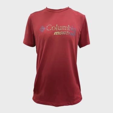 Imagem de Camiseta Columbia Neblina Montrail Vermelho Masculino