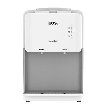 Imagem de Bebedouro de Mesa para Garrafão Eos Mineralle Compacto com Compressor Branco Ebc03b 110v