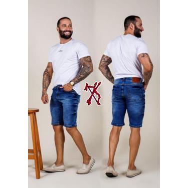 Imagem de Bermuda Jeans Masculina Premium Com Ótima Qualidade - New Love Jeans