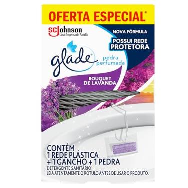 Imagem de Glade Desodorizador Sanitário Pedra Bouquet de Lavanda 25g