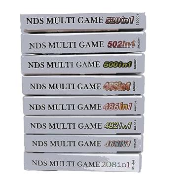 Imagem de 208 in 1 MULTI CART Super Combo Video Games Cartridge Card Cart for DS NDS 3DS XL 3DSXL 2DS NDSL NDSI