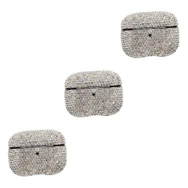 Imagem de DOITOOL 3 Pecas caixa de fone de ouvido de ouvido estojo para fone de ouvido case fone de ouvido case headphone capinha protetor de ouvido sem fio Concha strass