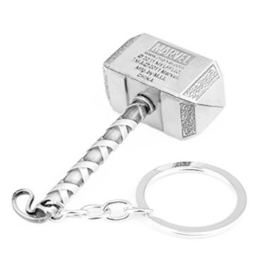 Imagem de Chaveiro Thor Hammer em metal e acrílico