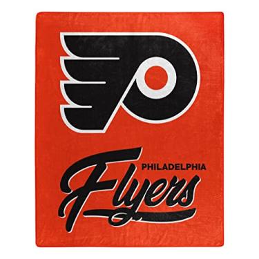 Imagem de Cobertor NORTHWEST NHL Philadelphia Flyers Raschel, 127 cm x 152 cm, assinatura