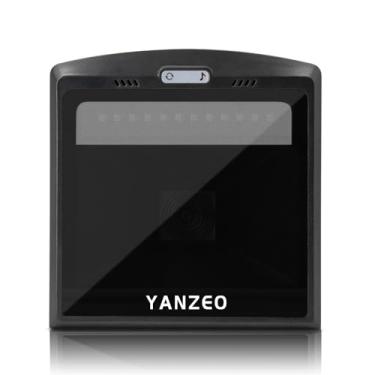 Imagem de Yanzeo YS867 Scanner de código de barras de desktop omnidirecional de alta velocidade sem mãos 1D/2D YS867