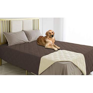 Imagem de Ameritex Cobertor impermeável para cama de cachorro com parte traseira antiderrapante para móveis, cama, sofá