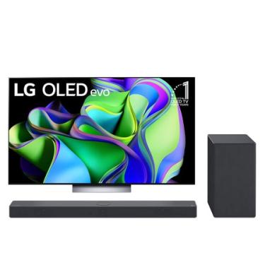 Imagem de Combo Smart TV LG OLED Evo C3 65pol 4K OLED65C3PSA + Sound Bar SC9S - OLED65C3.SC9SA