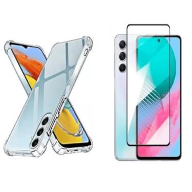 Imagem de Kit Capa Capinha Anti Impacto + Película De Vidro 3D 9D Para Samsung Galaxy M54