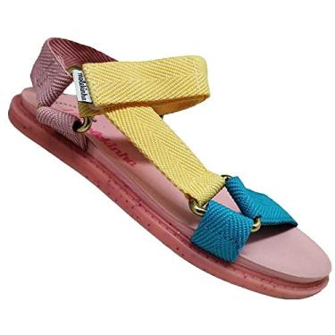 Imagem de Papete Molekinha Amarelo/Rosa/Azul Acqua Ref: 2312.634 (31)