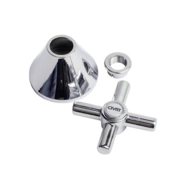 Imagem de Acabamento de Metal C31 para Registro 1/2" e 3/4" Universal e Deca -